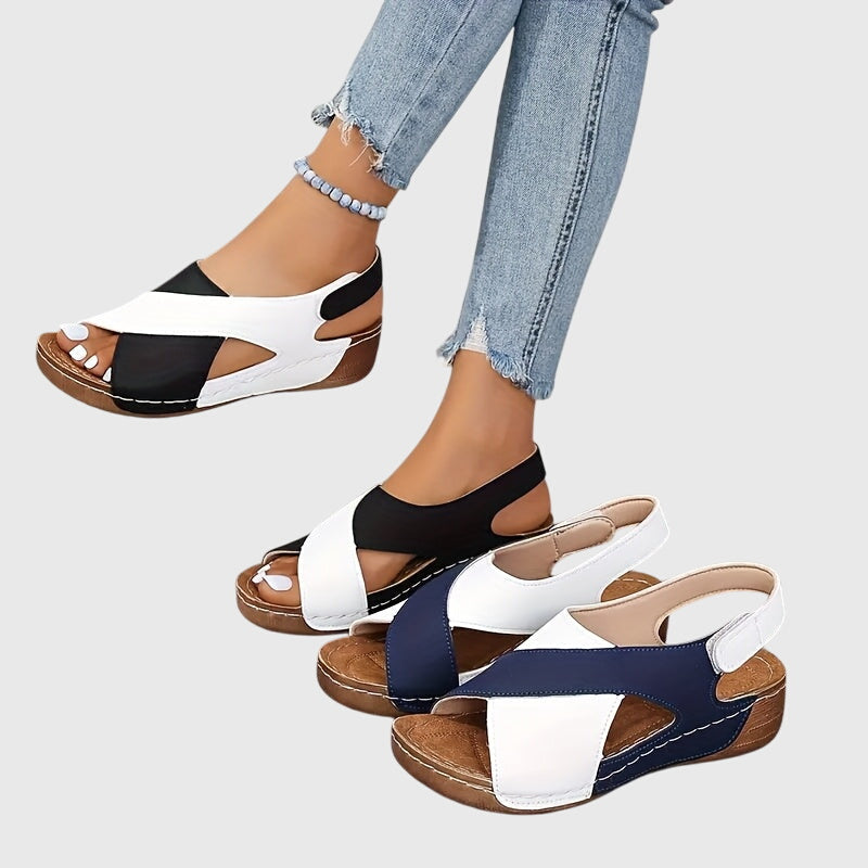 Angelina™ | Sandalias de Ante con Plantilla Confort