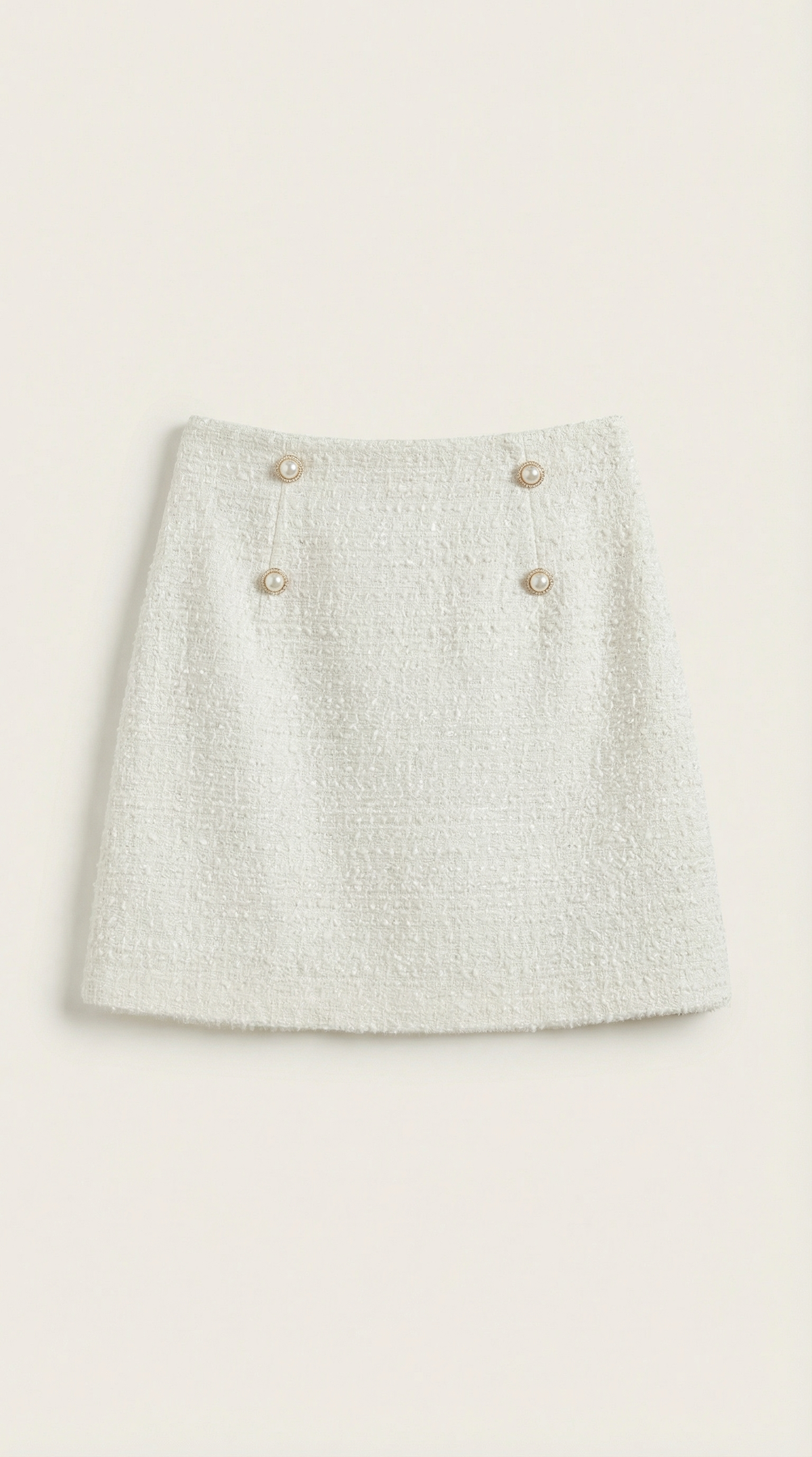Falda Isla Blanca - Falda elegante para mujer