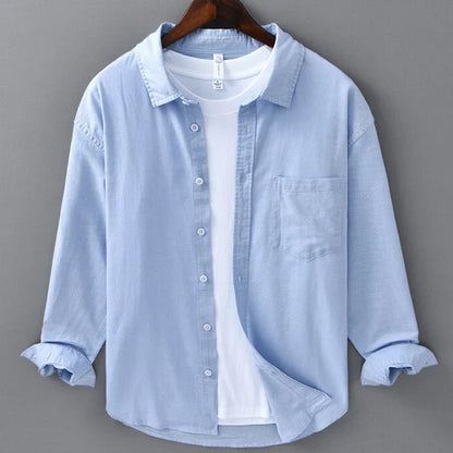 LORENZO | CAMISA DE ALGODÓN Y LINO