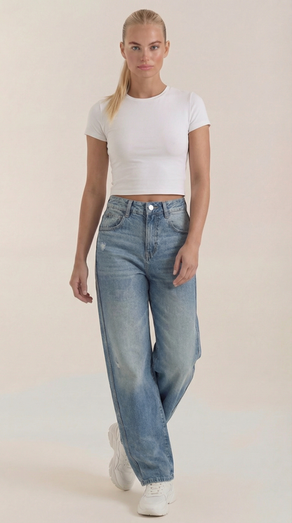 Pantalones Bridget de corte amplio