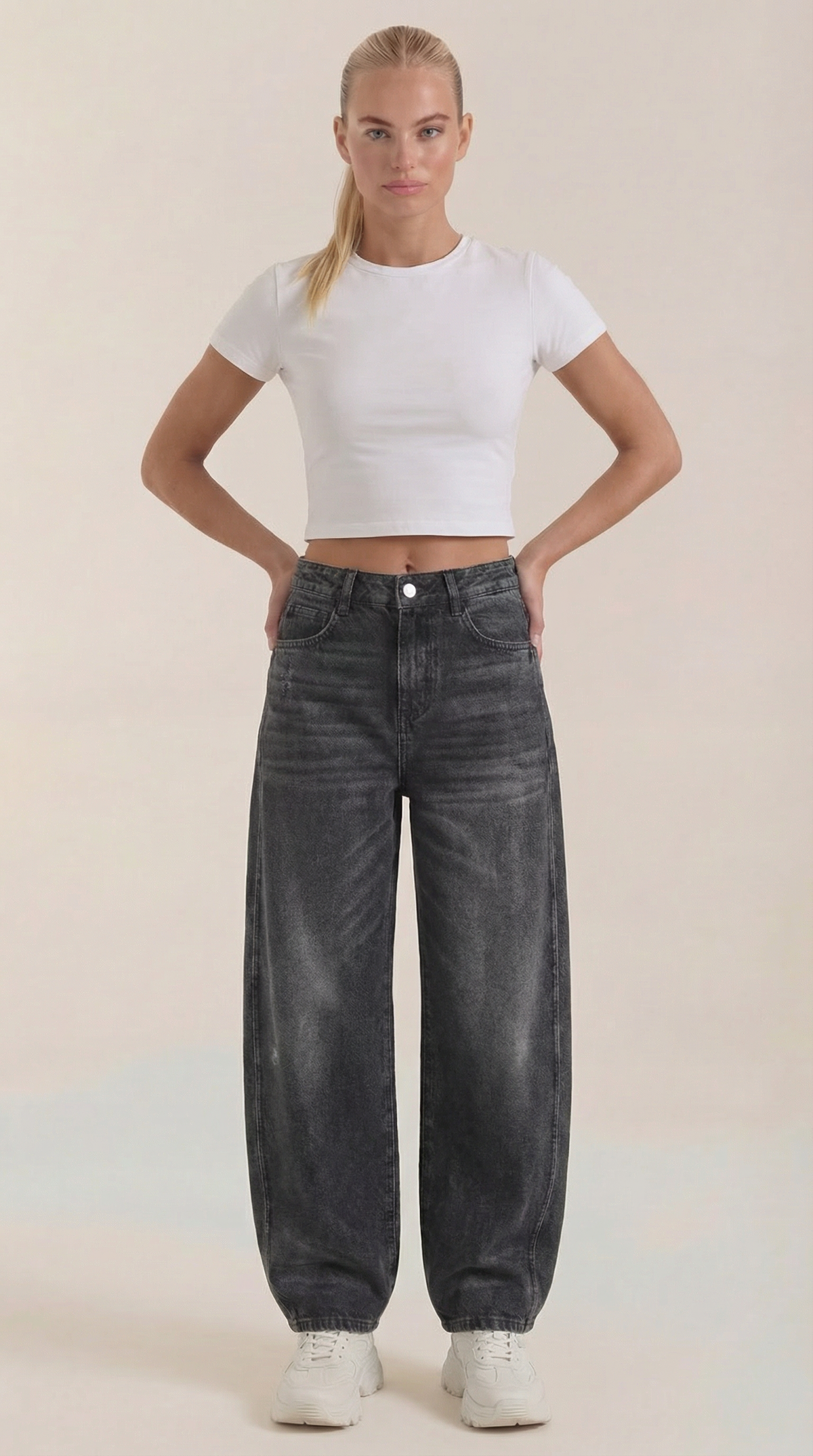 Pantalones Bridget de corte amplio
