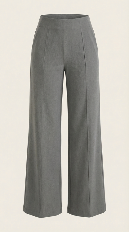 Pantalones Baggy Brooke de Cintura Media