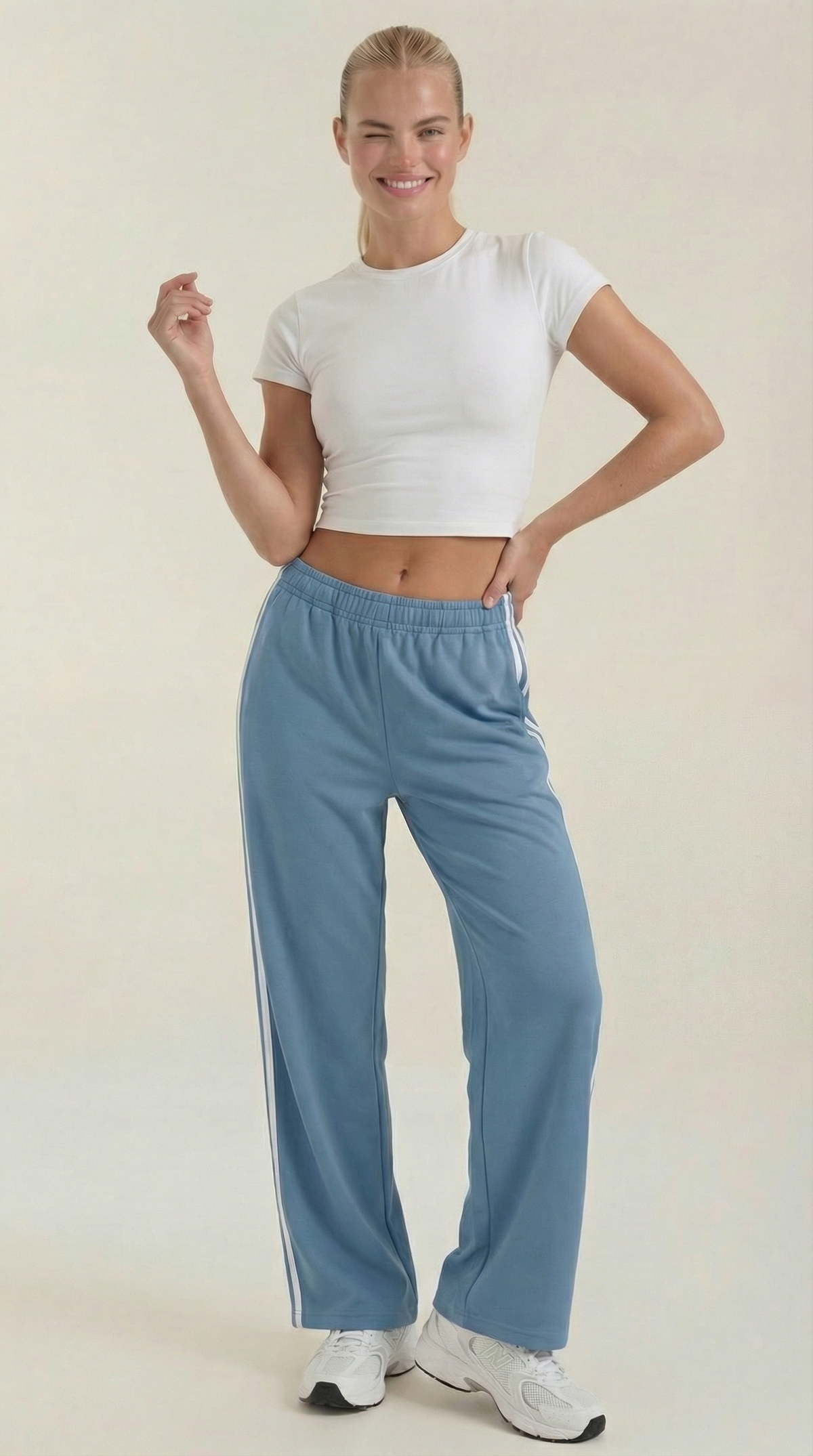 Eileen Weite Pantalones de Chándal